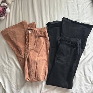 🤎 LOT/BUDLE OF BOHO 70S FLARE JEANS